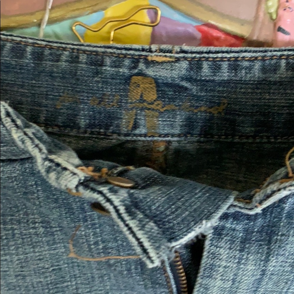 7 for All Mankind Denim Skirt